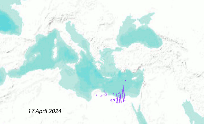 CaCO3_202404_animation Animation of the CaCO3 plume detected by the IASI-PCA method from 17 to 24 April 2024